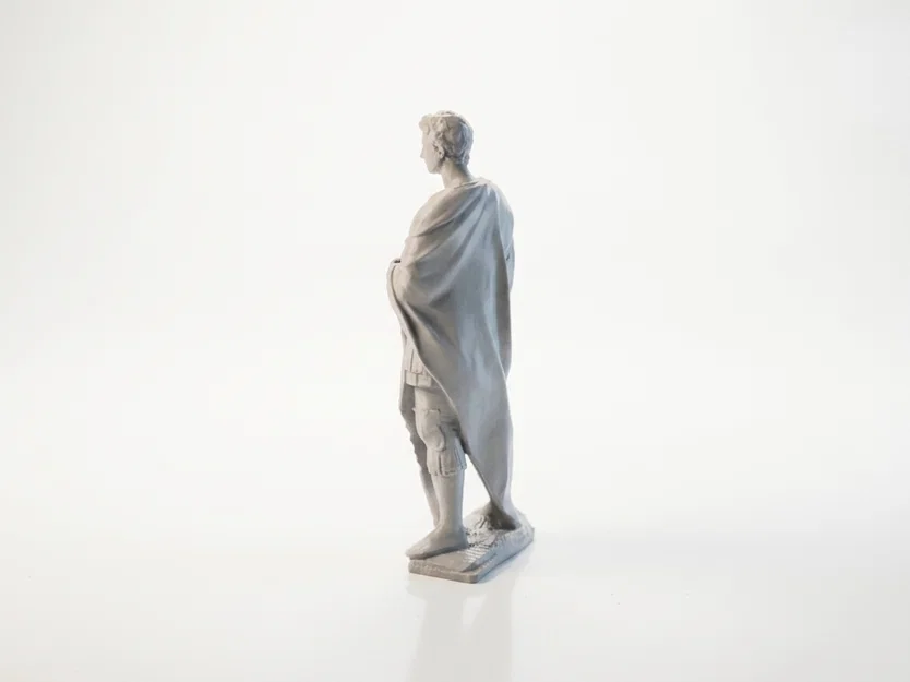 Tượng Saint George Sắt Cổ Điển – Mẫu 3D In Được - Image 4