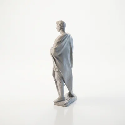 Tượng Saint George Sắt Cổ Điển – Mẫu 3D In Được