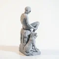 Tượng Cổ Điển Cậu Bé Chăn Cừu Sắt – Mô Hình 3D In Được - Thumbnail 3