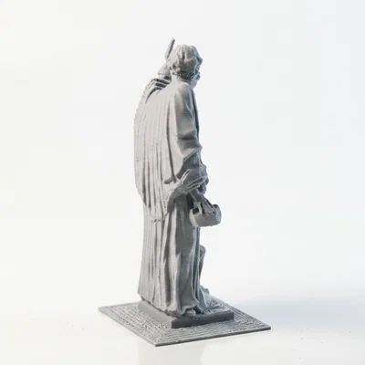 Tượng Sắt Thánh Phanxicô Xaviê Phong Cách Cổ Điển - 3D Printable