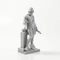 Tượng Thần La Mã Cổ Điển Iron Vulcan - Mẫu 3D Printable - Thumbnail 2