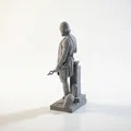 Tượng Thần La Mã Cổ Điển Iron Vulcan - Mẫu 3D Printable - Thumbnail 3