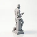 Tượng Thần La Mã Cổ Điển Iron Vulcan - Mẫu 3D Printable - Thumbnail 4