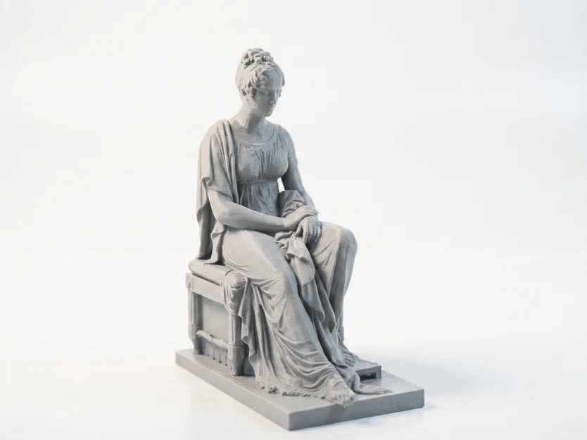 Tượng Điêu Khắc Cổ Điển Jelizaveta – 3D Printable - Image 1