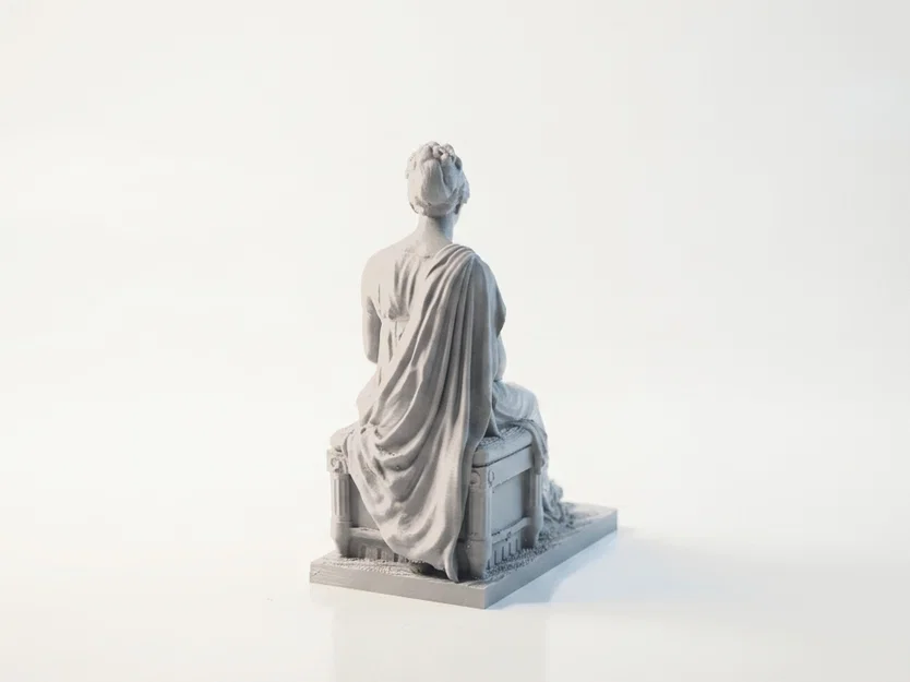 Tượng Điêu Khắc Cổ Điển Jelizaveta – 3D Printable - Image 2