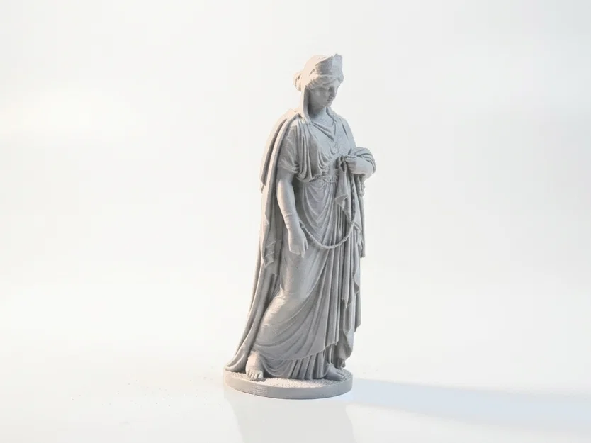 Tượng Cổ Điển Iron Zenobia – 3D Printable (STL) - Image 1