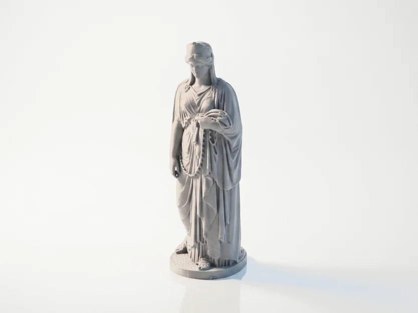 Tượng Cổ Điển Iron Zenobia – 3D Printable (STL) - Image 2