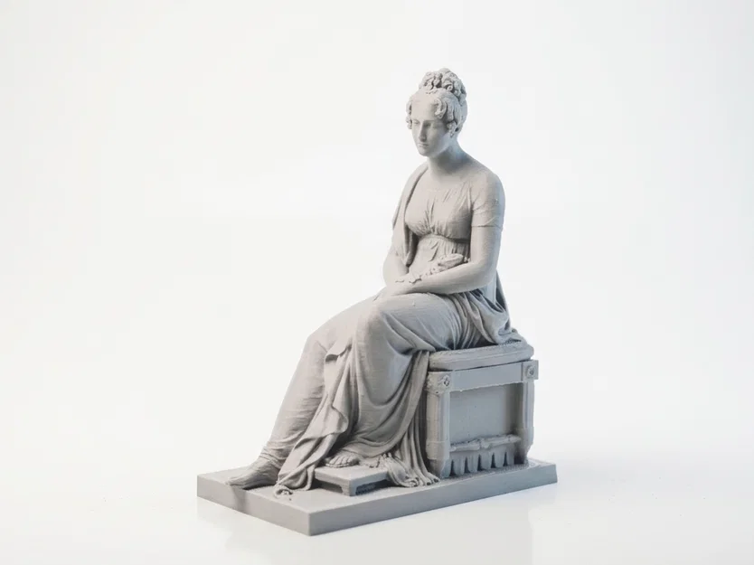 Tượng Điêu Khắc Cổ Điển Jelizaveta – 3D Printable - Image 4
