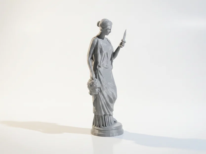Tượng Điêu Khắc Cổ Điển Judith – Mẫu 3D In Được - Image 1