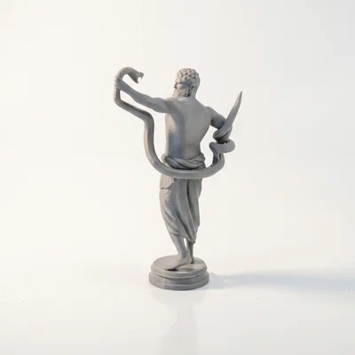 Tượng Laocoon Cổ Điển – Mô Hình STL In 3D Trưng Bày Kiểu Bảo Tàng