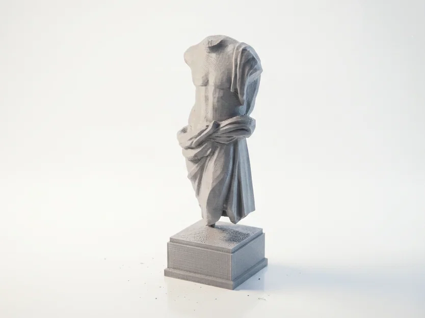 Tượng Thân Người Cổ Điển – Museum Sculpture 3D Printable (STL) - Image 1