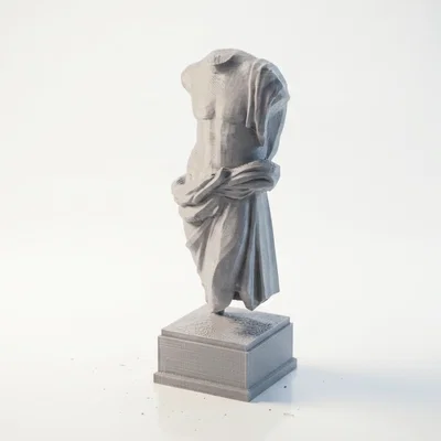 Tượng Thân Người Cổ Điển – Museum Sculpture 3D Printable (STL)