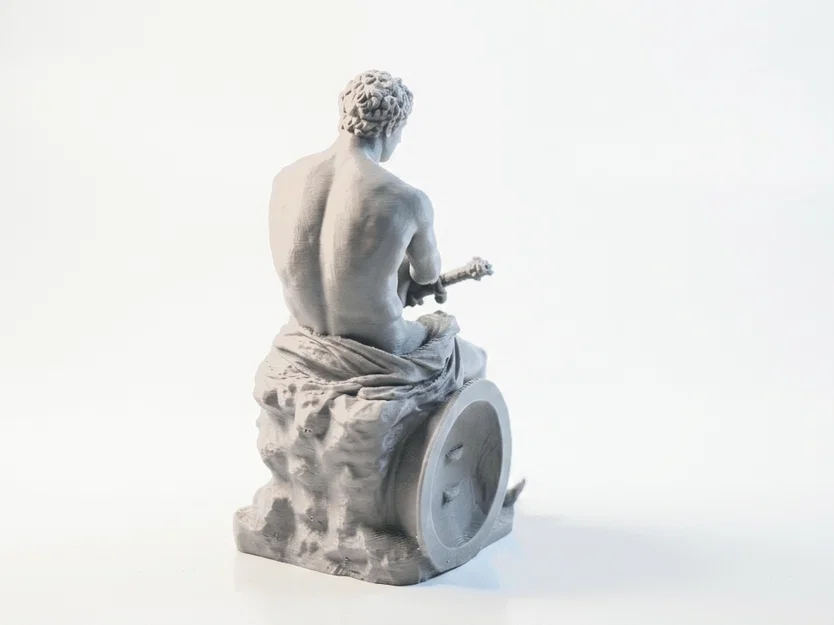 Tượng Cổ Điển Ludovisi Ares 3D Có Thể In (STL) | Ludovisi Ares Classical Statue - Image 2