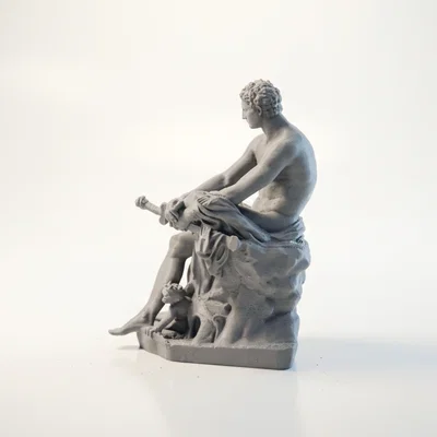 Tượng Cổ Điển Ludovisi Ares 3D Có Thể In (STL) | Ludovisi Ares Classical Statue