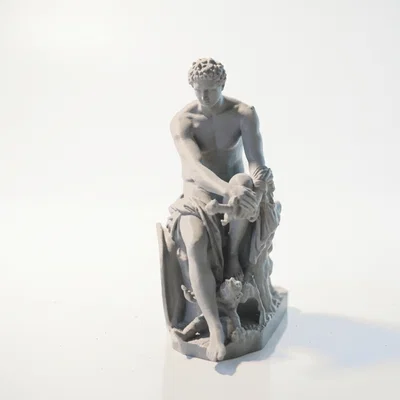 Tượng Cổ Điển Ludovisi Ares 3D Có Thể In (STL) | Ludovisi Ares Classical Statue