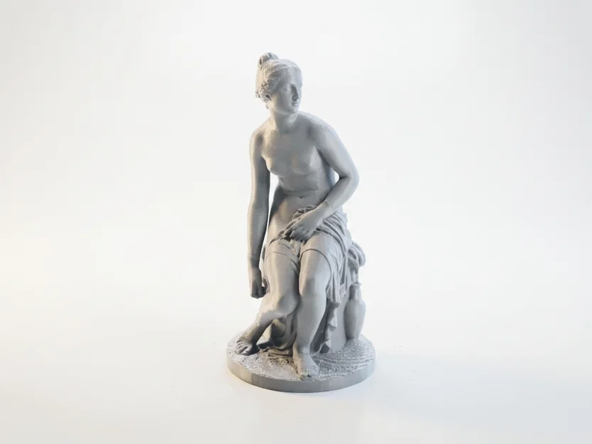 Tượng Nymph Điêu Khắc Cổ Điển – Mẫu 3D Printable (STL) - Image 1