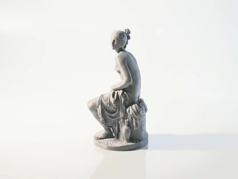 Tượng Nymph Điêu Khắc Cổ Điển – Mẫu 3D Printable (STL) - Image 2