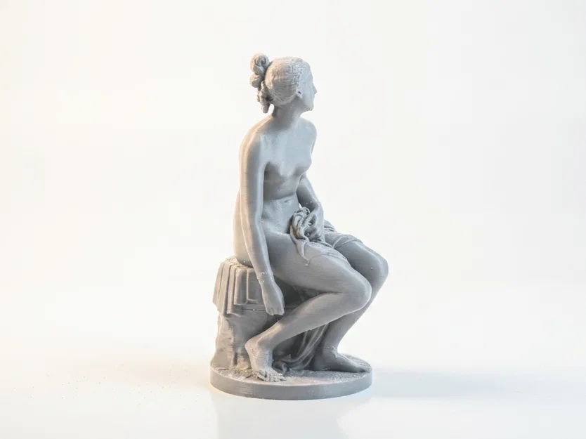 Tượng Nymph Điêu Khắc Cổ Điển – Mẫu 3D Printable (STL) - Image 3