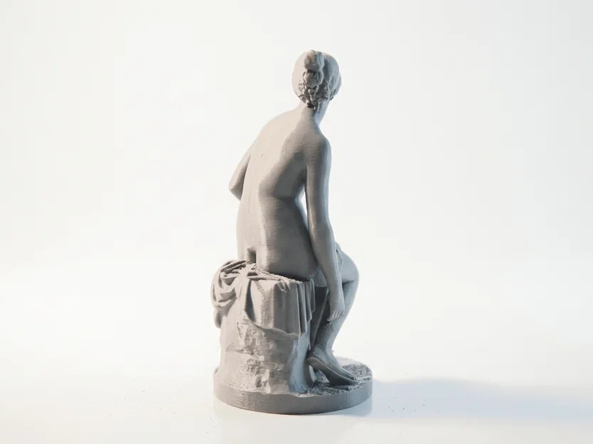 Tượng Nymph Điêu Khắc Cổ Điển – Mẫu 3D Printable (STL) - Image 4