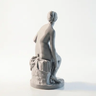 Tượng Nymph Điêu Khắc Cổ Điển – Mẫu 3D Printable (STL)