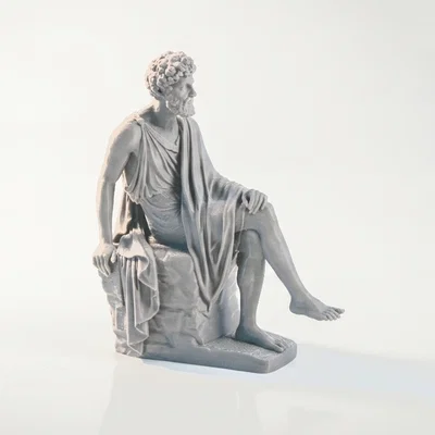 Tượng Nhân Vật La Mã Cổ Điển – Museum Sculpture 3D Printable (STL)