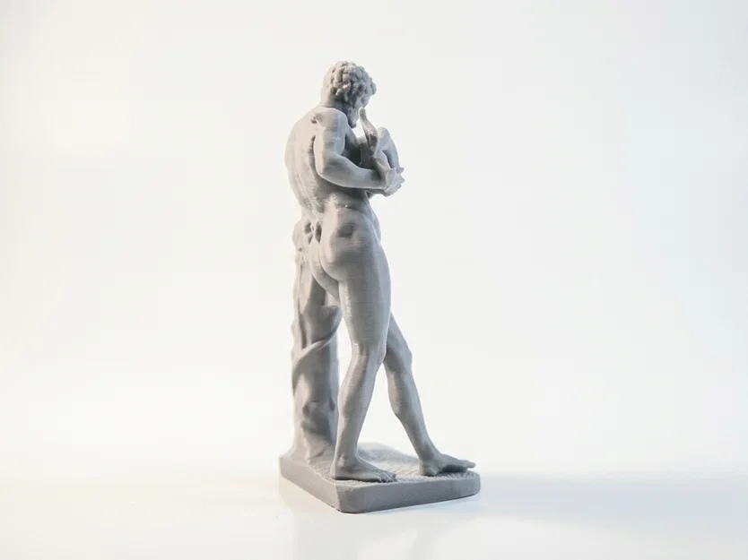 Tượng Cổ Điển Silenus & Em Bé Dionysus – 3D Printable STL - Image 2