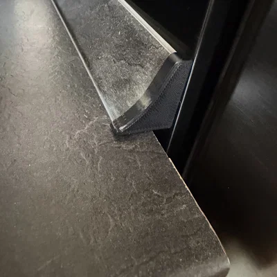 Nắp chụp đầu nẹp chân bếp (Kitchen skirting board end cap)