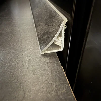 Nắp chụp đầu nẹp chân bếp (Kitchen skirting board end cap)