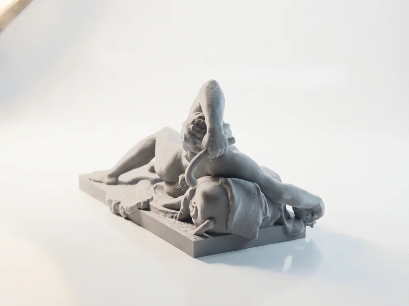 Tượng Điêu Khắc Cổ Điển The Faun – Mẫu 3D In Được (STL) - Image 3