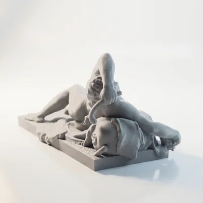 Tượng Điêu Khắc Cổ Điển The Faun – Mẫu 3D In Được (STL)
