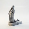 Tượng Tôn Giáo The Annunciation In 3D (STL) Có Thể In - Thumbnail 3
