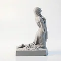 Tượng Tôn Giáo The Annunciation In 3D (STL) Có Thể In - Thumbnail 4