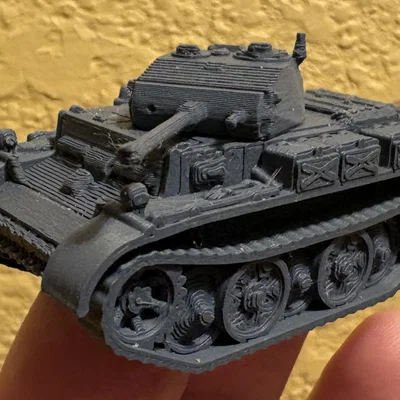 Panzer II Luchs (Lynx) HO Scale (Remix) - Xe tăng 1/87