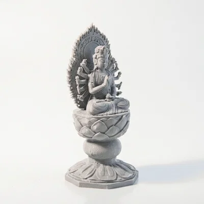 Tượng Phật Nghìn Tay – Điêu Khắc Cổ Điển, 3D Printable