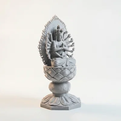 Tượng Phật Nghìn Tay – Điêu Khắc Cổ Điển, 3D Printable