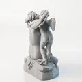 Tượng Cổ Điển Venus Hôn Cupid – Mô Hình 3D Có Thể In - Thumbnail 4