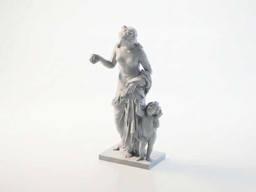 Tượng Venus và Em Bé Cổ Điển 3D In Được (STL) - Image 1