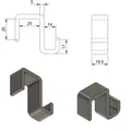 Móc Treo Kệ Đơn Giản (Simple Shelf Hook) - Thumbnail 1