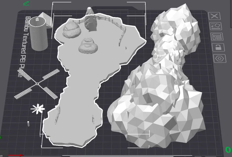 Mô hình tiểu cảnh cối xay gió (Windmill) độc đáo in 3D - Image 3