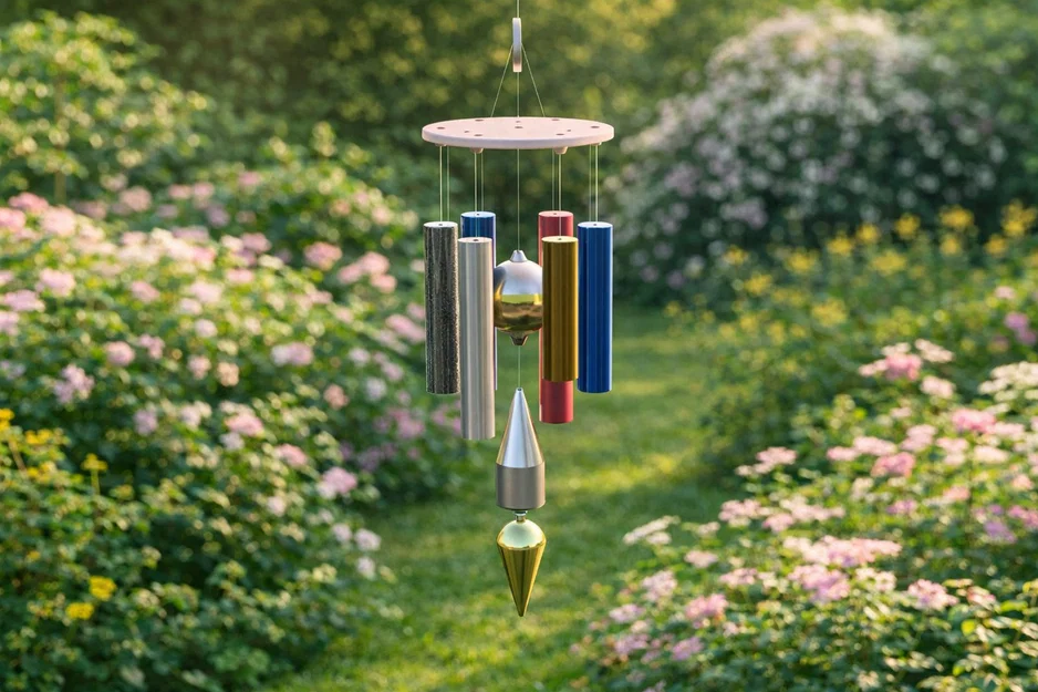Chuông gió 3D (Wind Chimes) - Mẫu trang trí in 3D tinh tế cho nhà bạn - Image 1