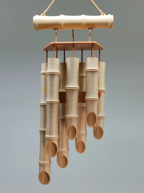 Chuông gió tre (Bamboo Wind Chimes) - Image 1