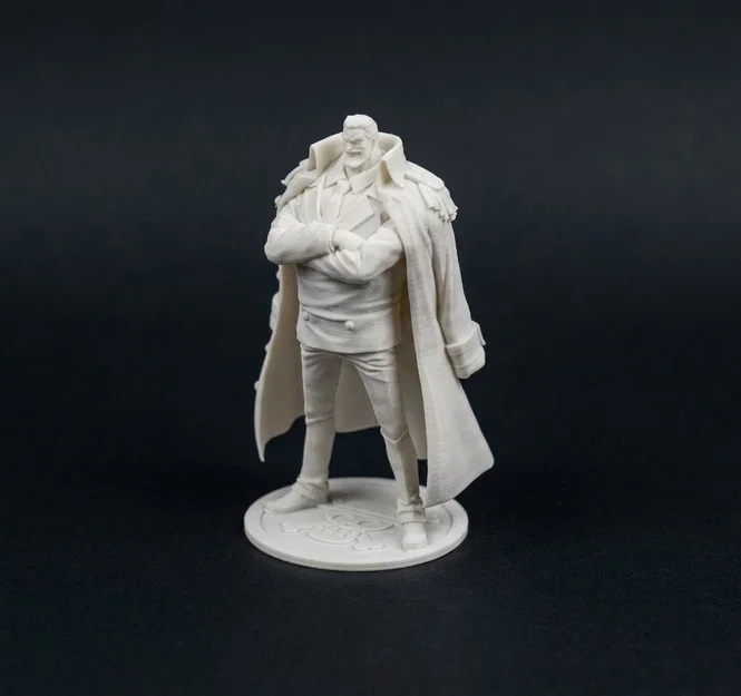 Monkey D. Garp (One Piece) - Mô hình 3D Anh Hùng Hải Quân - Image 1