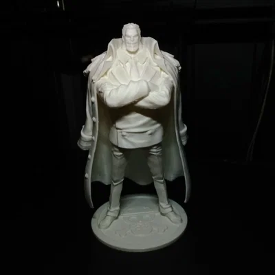 Monkey D. Garp (One Piece) - Mô hình 3D Anh Hùng Hải Quân
