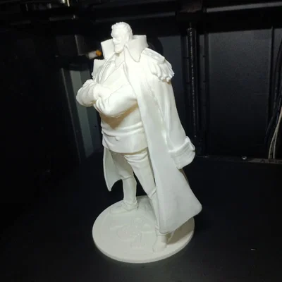 Monkey D. Garp (One Piece) - Mô hình 3D Anh Hùng Hải Quân