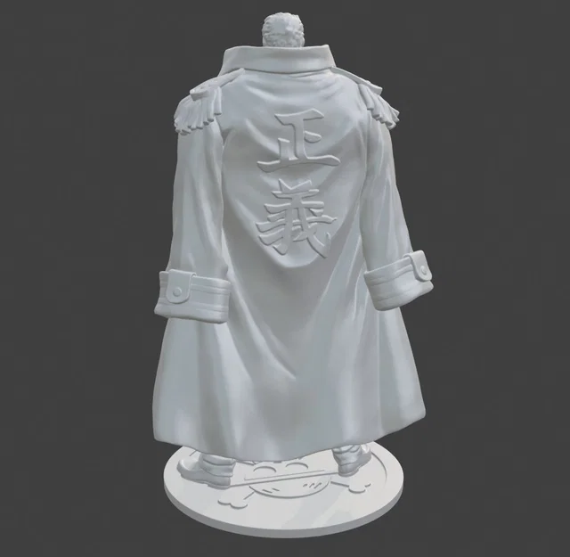 Monkey D. Garp (One Piece) - Mô hình 3D Anh Hùng Hải Quân - Image 8