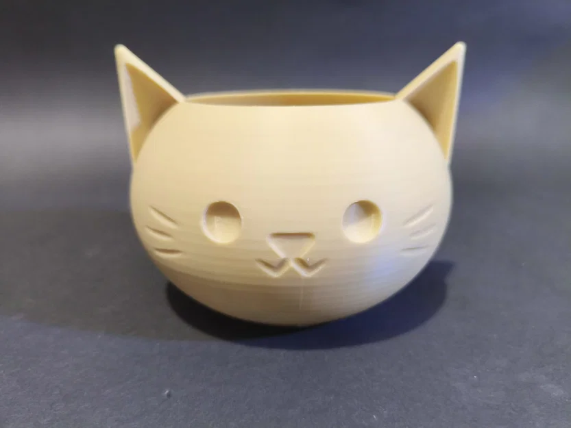 Chậu Trồng Sen Đá Mèo Cute Kawaii (Cute Kawaii Cat Succulent Planter) - Image 2