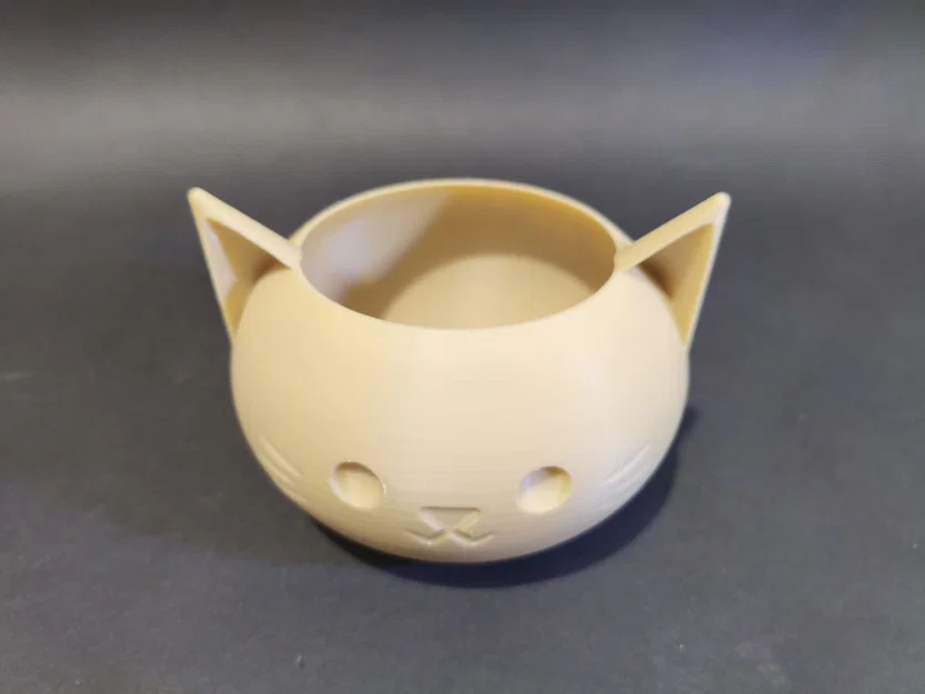 Chậu Trồng Sen Đá Mèo Cute Kawaii (Cute Kawaii Cat Succulent Planter) - Image 3