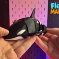 Flexi Orca Willy – Orca Print-in-Place khớp nối, không cần Support - Thumbnail 3