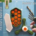 Tay cầm T High-Torque: Pin Vise & Hand Drill (Modular) - Thumbnail 1