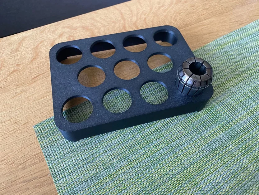 Kệ để collet ER32 (ER32 collet rack) - bản đơn giản - Image 1